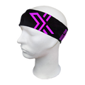 DIADEMA BRILLANTE OXDOG Negro/Rosa