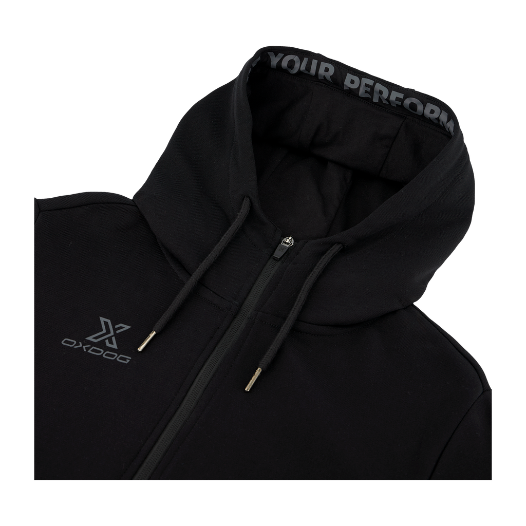 SUDADERA SEATTLE ZIP Negro