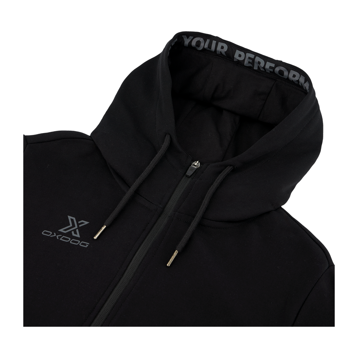 SUDADERA SEATTLE ZIP Negro