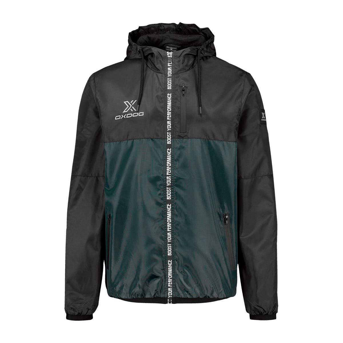 CORTAVIENTOS LIGERO BOOST Negro/Gris