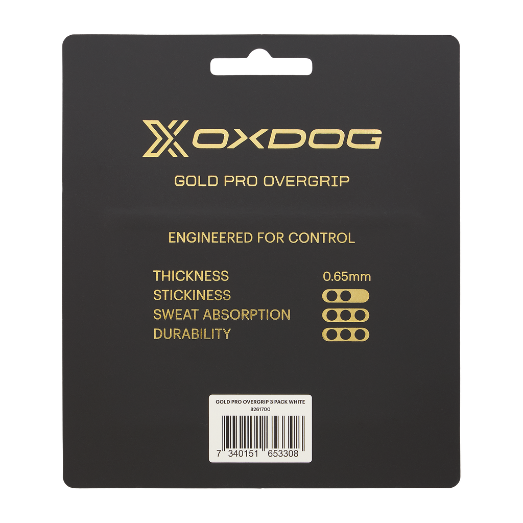 GOLD PRO OVERGRIP (x3)
