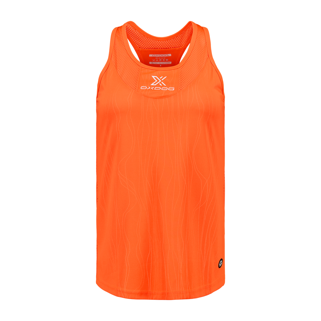 CAMISETA TIEBREAK MUJER Naranja
