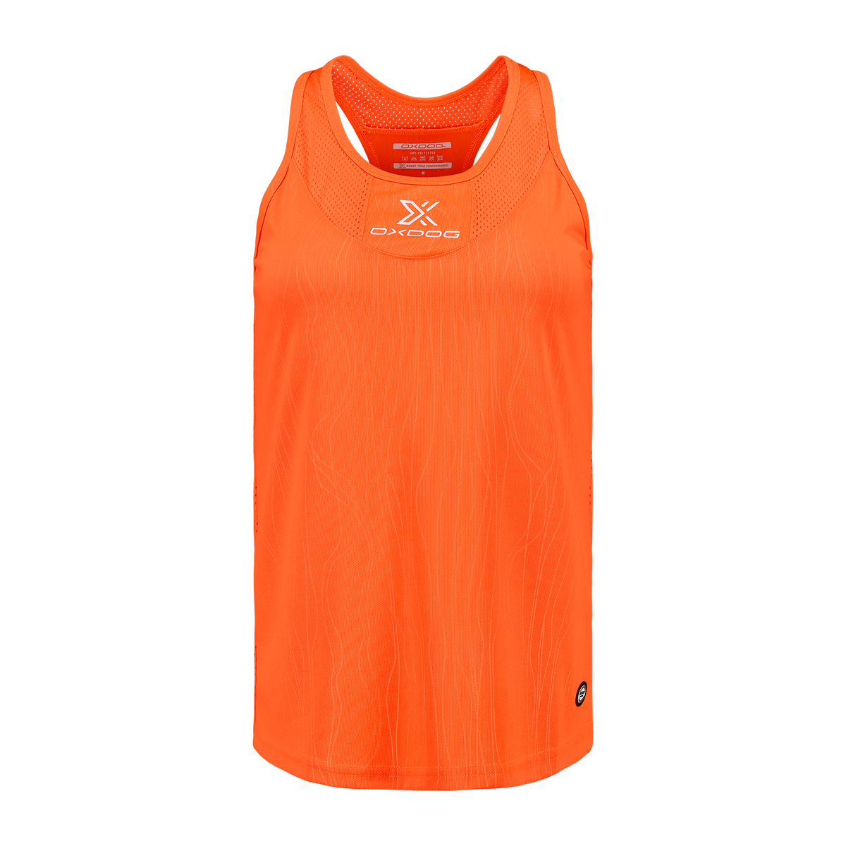 CAMISETA TIEBREAK MUJER Naranja