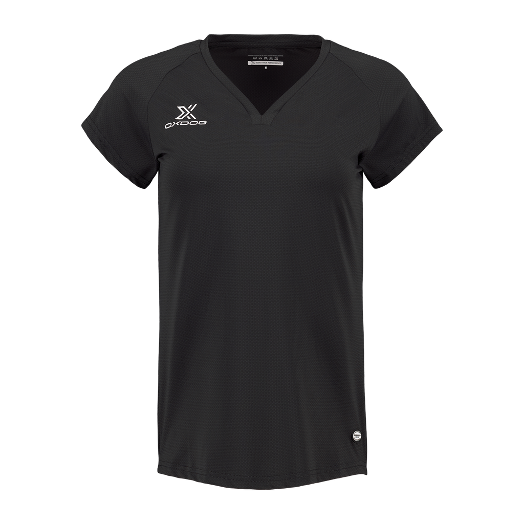 CAMISETA DELTA MUJER Negro
