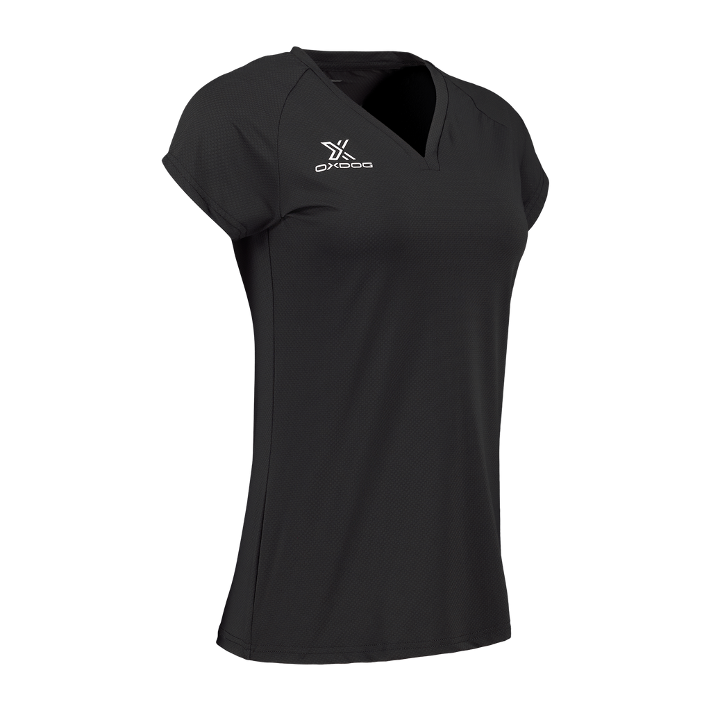 CAMISETA DELTA MUJER Negro