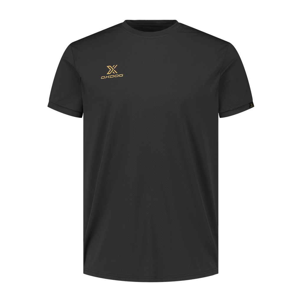 CAMISETA DELTA Negro/Oro