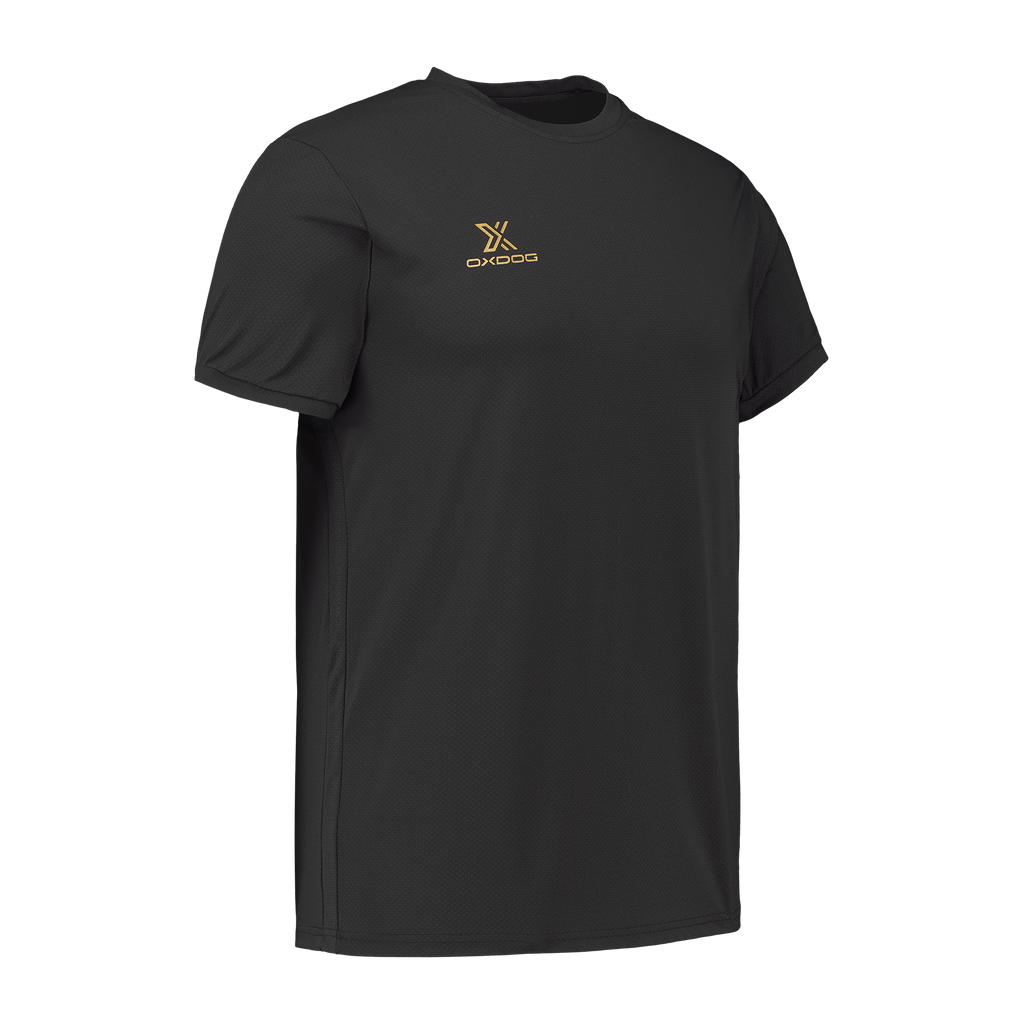 CAMISETA DELTA Negro/Oro
