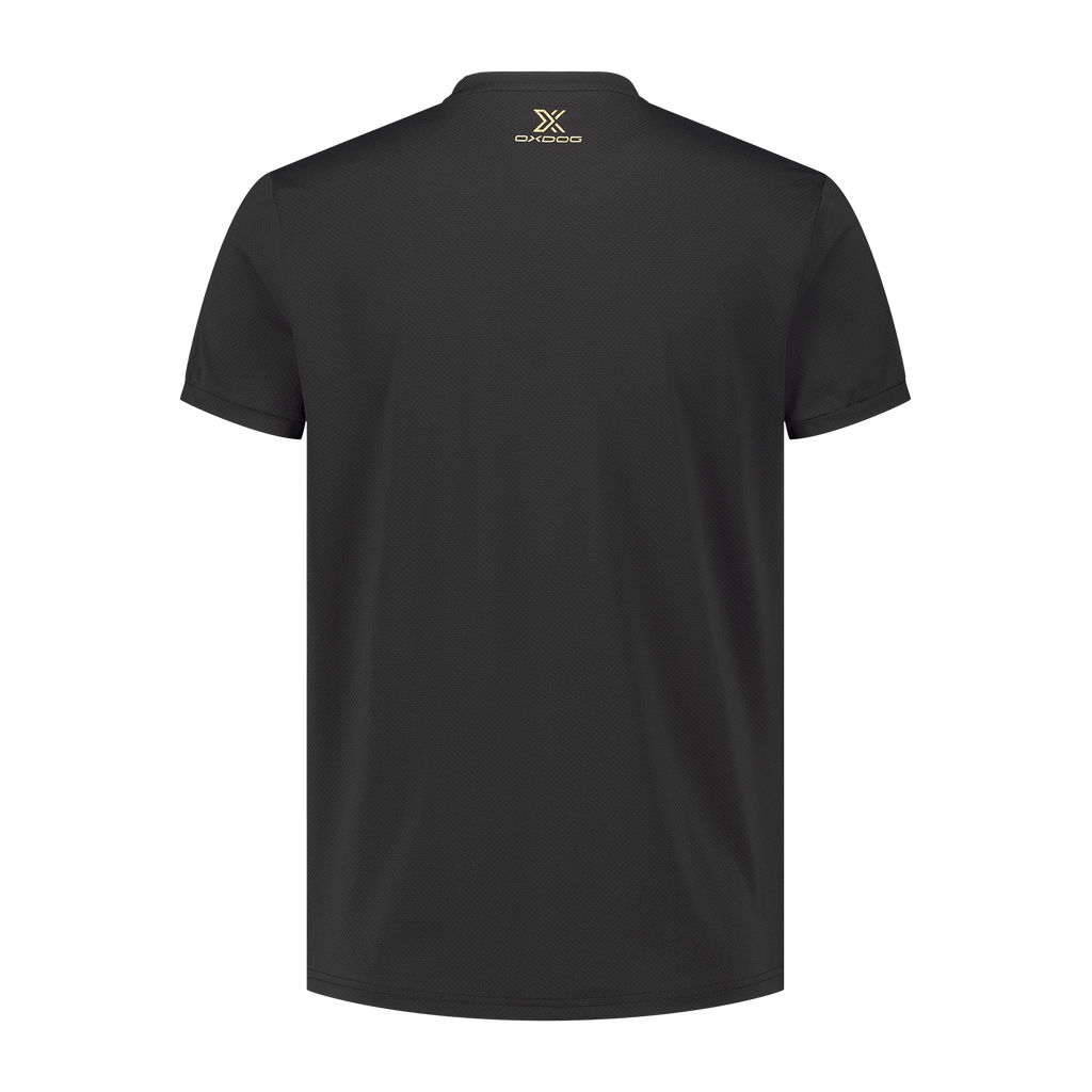 CAMISETA DELTA Negro/Oro