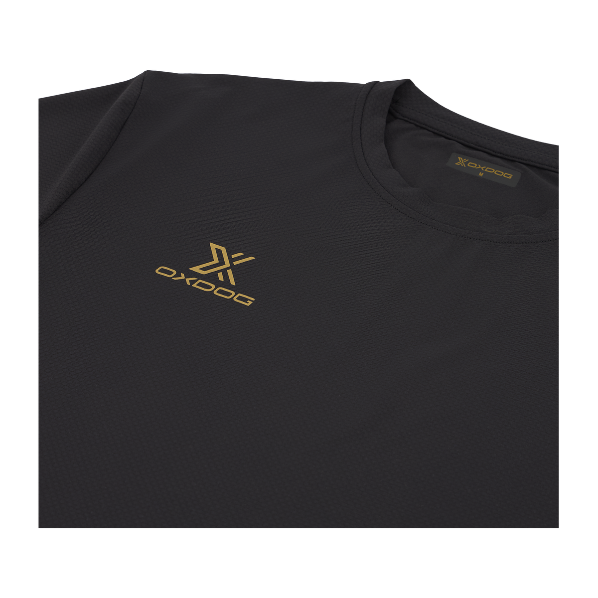 CAMISETA DELTA Negro/Oro