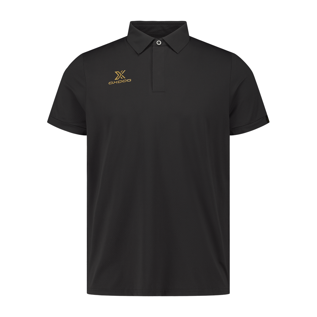 POLO DELTA Negro/Oro