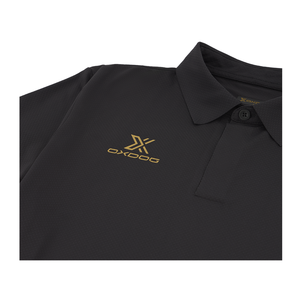 POLO DELTA Negro/Oro